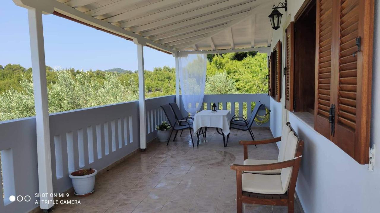 Elia House 1 Astoning Sea View Among The Olive Trees Apartment Патитири Екстериор снимка